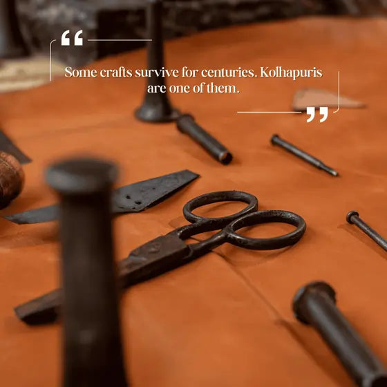 How a kolhapuri sandal is actually made