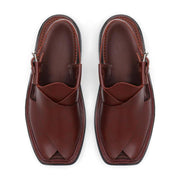 Peshawari Maroon/Brown  Leather