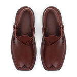 Peshawari Maroon/Brown  Leather