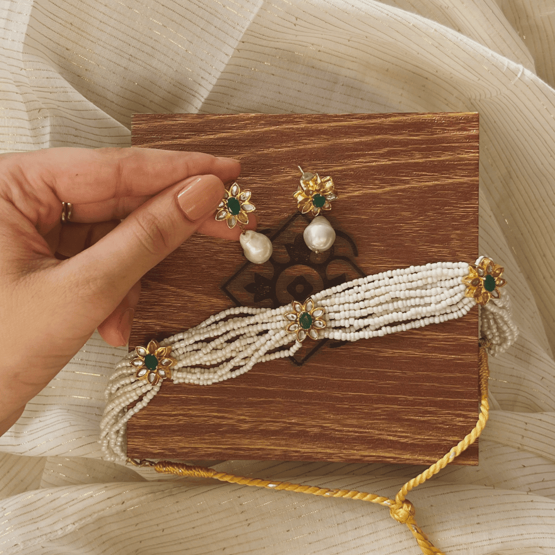 JAHANARA SIlVER TOPS