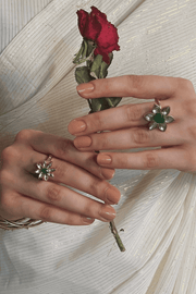 ARJUMAND SILVER RING