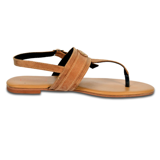 DUNE - Tan leather  Sandal