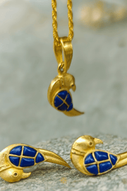 Charbagh Jewellery MIAN MITTHU TOPS GOLD PLATED