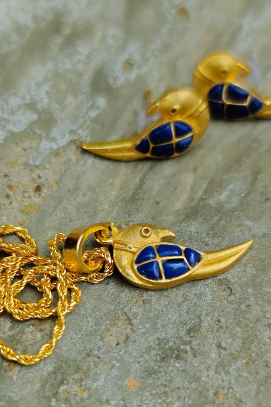 Charbagh Jewellery MIAN MITTHU TOPS GOLD PLATED