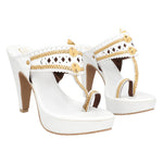 LAYLA -  WHITE & GOLD