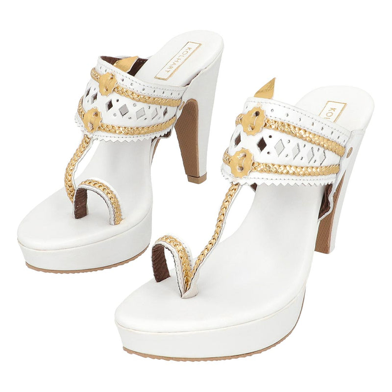LAYLA -  WHITE & GOLD