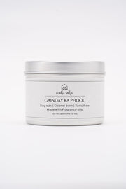 Marigold Scented Soy Wax Candle. Luxury Home Fragrance Wabi Sabi by Kolhart