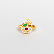 NADIRA MEENAKARI PAISELY RING