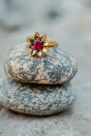 ARJUMAND SILVER RING