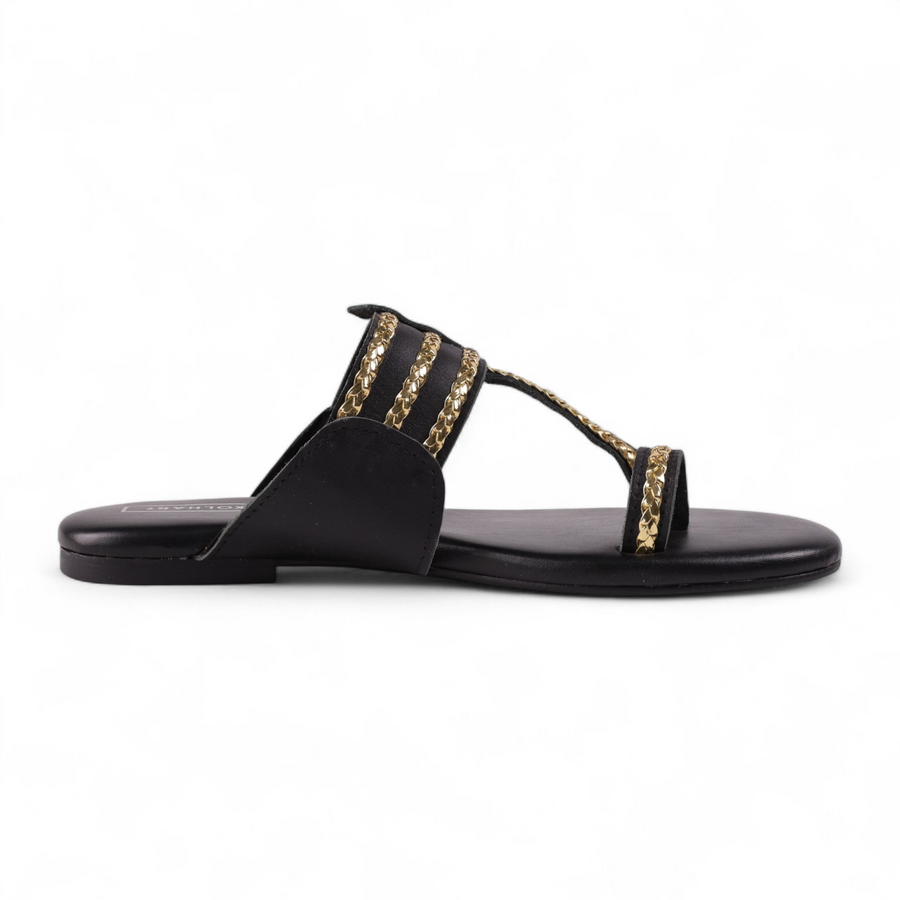 AGARWOOD - Black Nappa leather