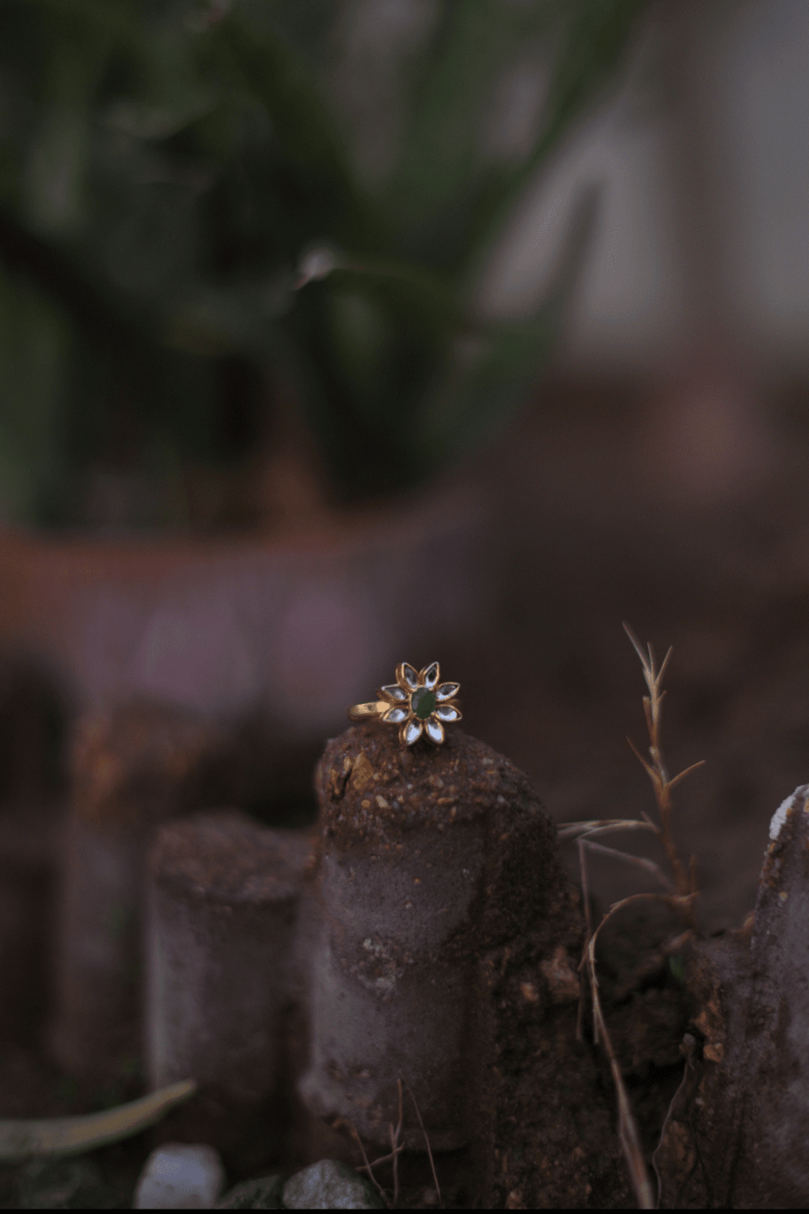 ARJUMAND SILVER RING