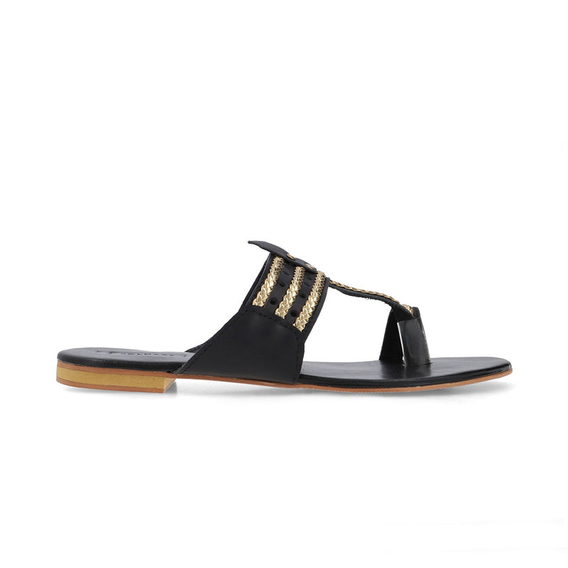 leather slippers