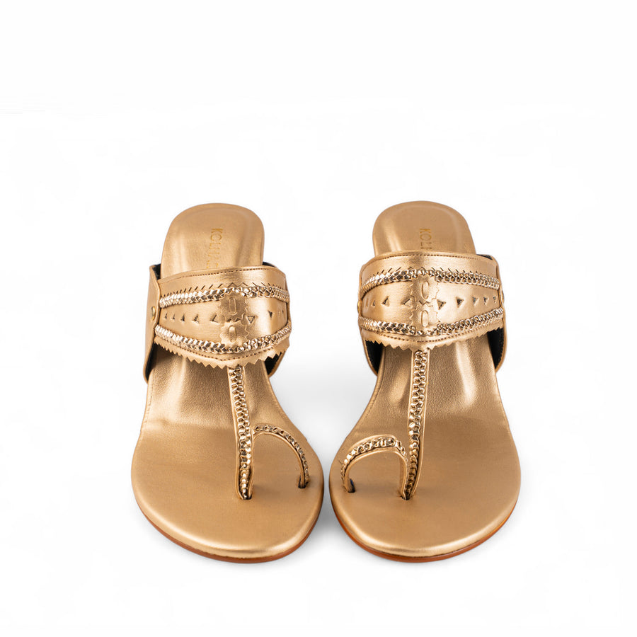 NUR - GOLD HEELS