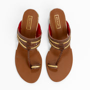 Kolhart JASHAN - Brown & Gold