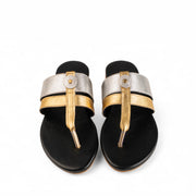 DUNE - Sheep leather Silver/Gold