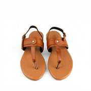 DUNE - Tan leather  Sandal