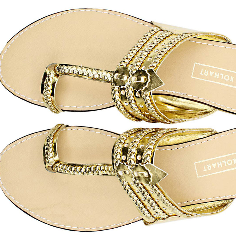 GOLD KOLHAPURI