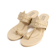 Kolhapuri block heel 