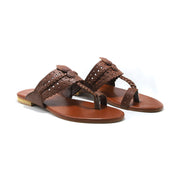 AMBER - CLASSIC BROWN KOLHAPURI