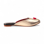 My Store REET KHUSSA MULES GOLD