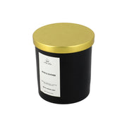 rose and leather handpoured scented candle