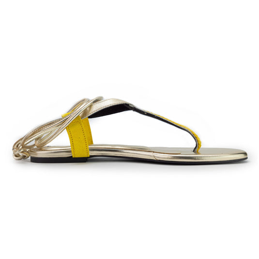Marigold Lace-up Sandals