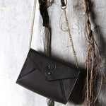 MESSENGER FLAP EMBELLISHED