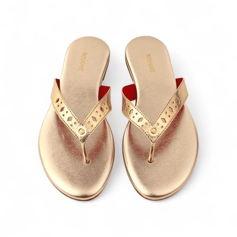 My Store Hawa | The Traditional Flip-Flop - Gold