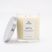 motia(jasmine) scented soywax candle 