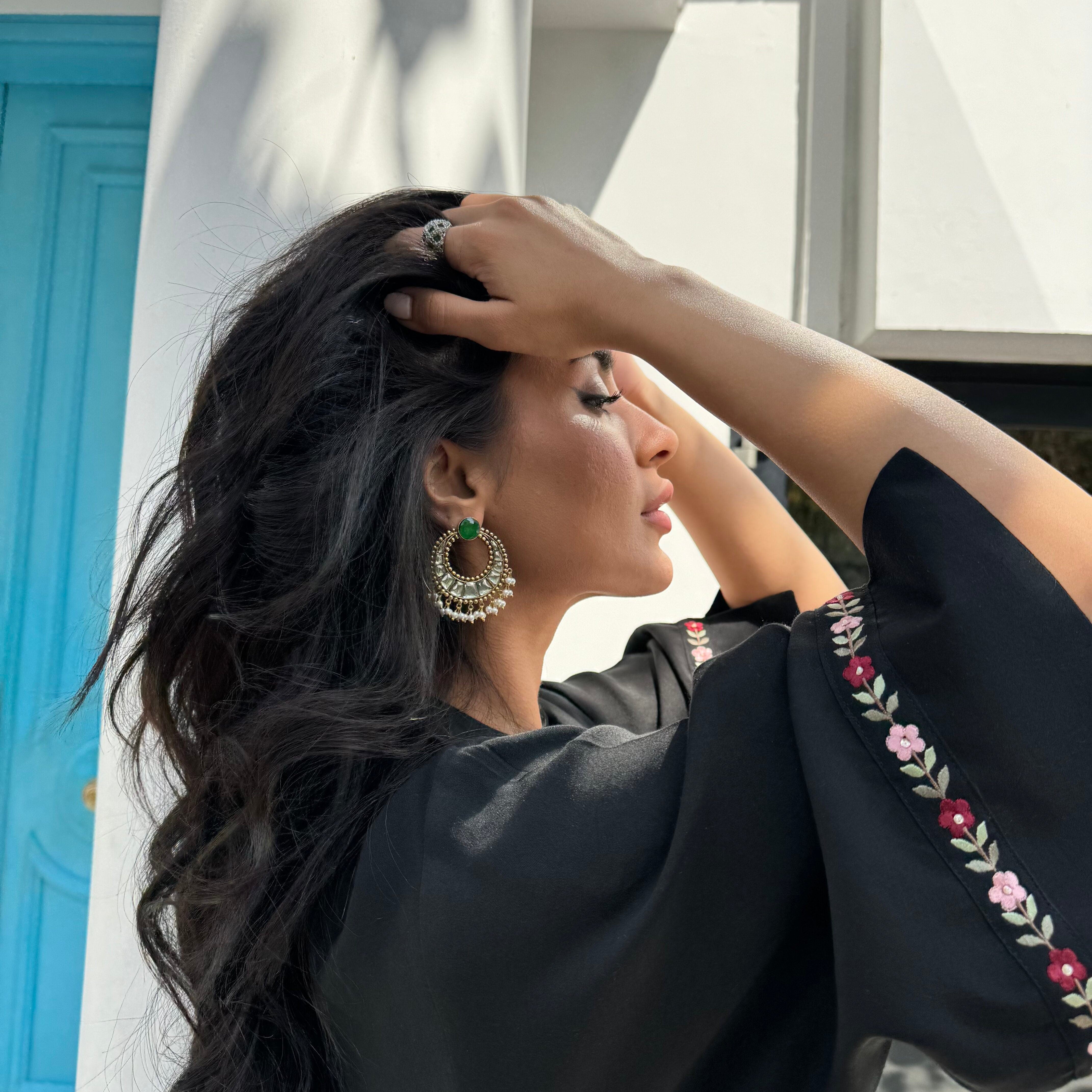 SAHIBA SILVER CHAANDBALI