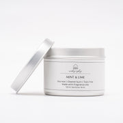 wabi-sabi mint and lime candle