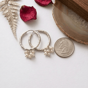 Charbagh Jewellery GOLD  HAMMERED HOOPS (BALIYAN)
